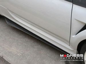 FIAT 500 Side Skirts - Carbon Fiber